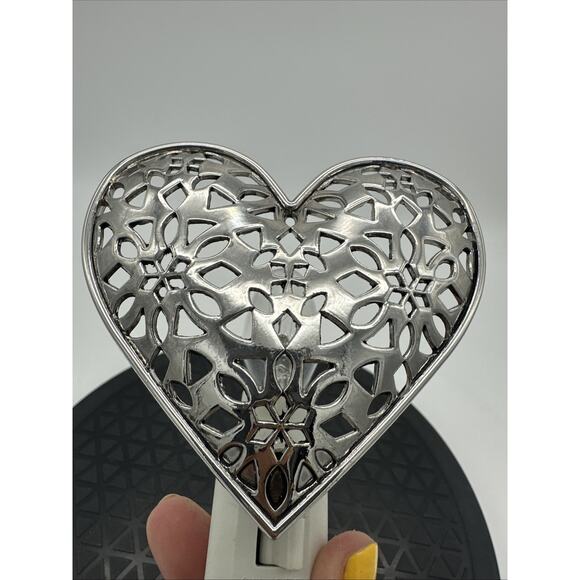 Ganz Lights Nightlight Heart Metal Heart Plastic Base EUC - Picture 1 of 5